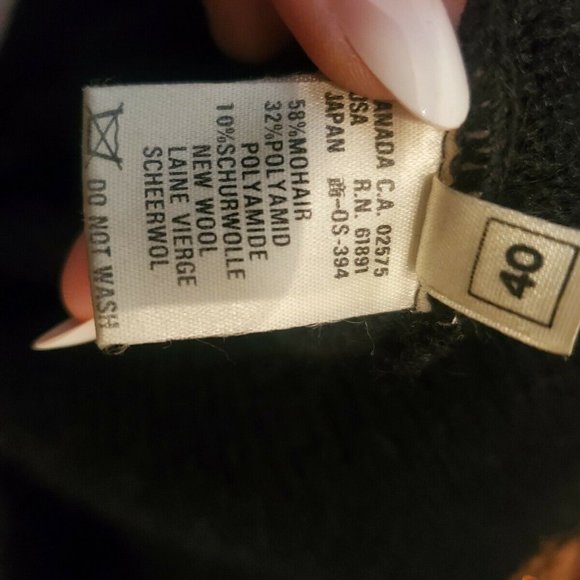 Vintage Escada Mohair Tiger Sweater Size 40 XL - Picture 9 of 9